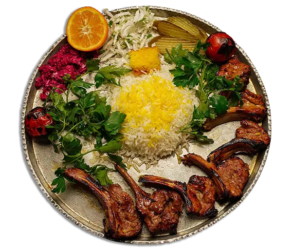 چلو شیشلیک شاندیزی